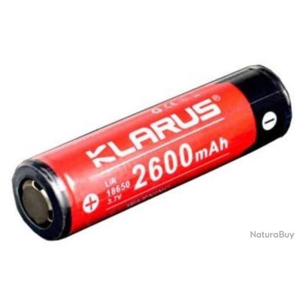 Batterie 18650 3.7V 2600 mAh | Klarus (0001 6885)