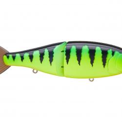 Poisson Nageur Swimbait Republic Glideway 17,6cm 17,6cm 80,5g UV Tiger