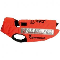 GILET DE PROTECTION POUR CHIEN PROTECT PRO BROWNING CANO ORANGE TAILLE 60