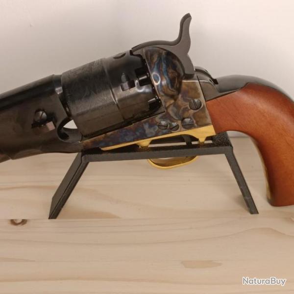 Prsentoir/Support pour revolver Colt 1860 noir