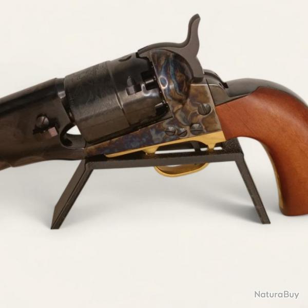 Prsentoir/Support pour revolver Colt 1860 noir