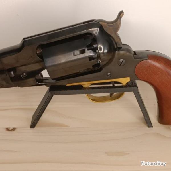 Prsentoir/Support pour revolver Remington 1858 noir