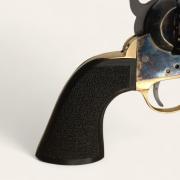 Plaquettes Remington 1858 Pietta texture noeud papillon couleur os