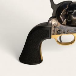 Plaquettes texturées Colt 1860 Pietta noir