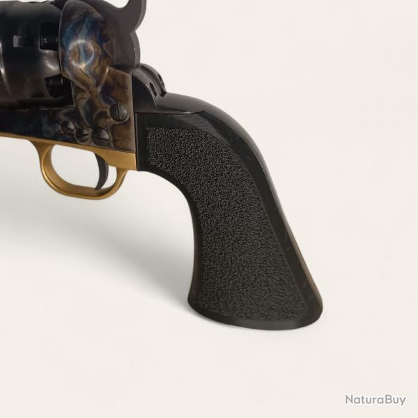 Plaquettes texturées Colt 1860 Pietta noir