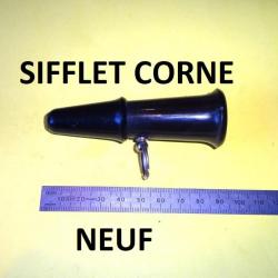 sifflet NEUF en CORNE - VENDU PAR JEPERCUTE (D23H11)