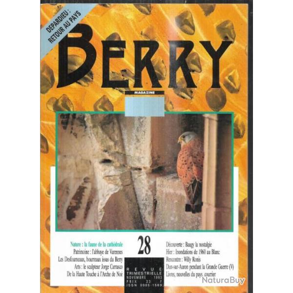 berry magazine 28 inondations de 1960 au blanc, desfourneaux bourreaux, grande guerre dun sur auron