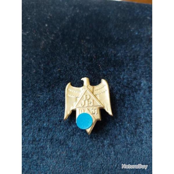 Badge HJ 1937 Allemand ww2