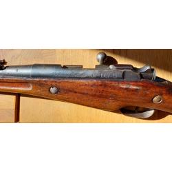 Fusil Berthier modèle 1907-15 Delaunay Belleville de 1917 transformé chasse