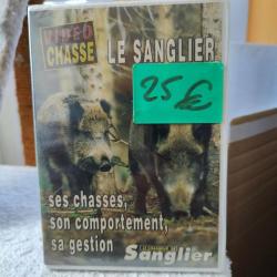 DVD Le Sanglier : ses chasses, son comportement, sa gestion.