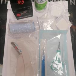 Kit de premiers secours.