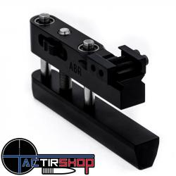 Adjustable Bag Rider Long Shot Précision Tall Rail Mounted Short V goujons standard