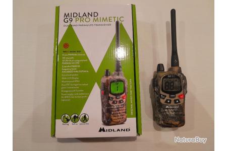 Talkie-Walkie G9 PRO MIDLAND + oreillette - Talkies walkies (10908480)