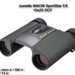 Jumelle NIKON SportStar EX 10x25 DCF