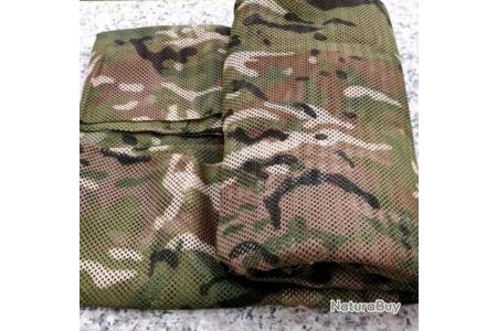 Filet camouflage chasse cordé kaki marron 1.5 x 3m - Achat vente