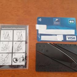 Couteau format carte de crédit très patrick