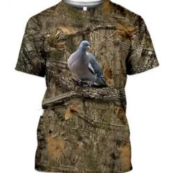 Tee-shirt pigeon taille de S à 6XL