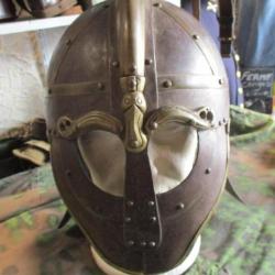 rare casque de viking fabrication artisanal solde!!!!!!