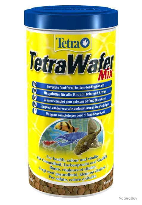 Tetra Wafermix nourriture poisson de fond et crustacés 480 g -1000 ml -  Aquarium (10911506)