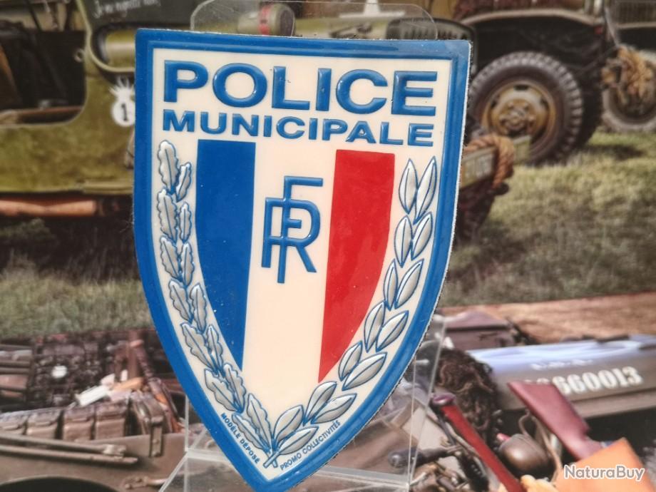 Insigne de Calot POLICE-MUNICIPALE