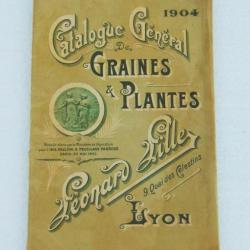 ANCIEN CATALOGUE GÉNÉRAL GRAINES ET PLANTES LÉONARD VILLE LYON 1904