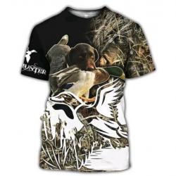 !!! SUPER PROMO !!! Tee-shirt réaliste chasse. Canard    taille de S à 6XL n°5