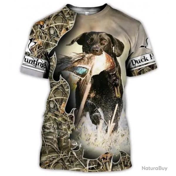 !!! SUPER PROMO !!! Tee-shirt raliste chasse. Canard    taille de S  6XL n9