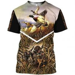 !!! SUPER PROMO !!! Tee-shirt réaliste chasse. Canard    taille de S à 6XL n°11