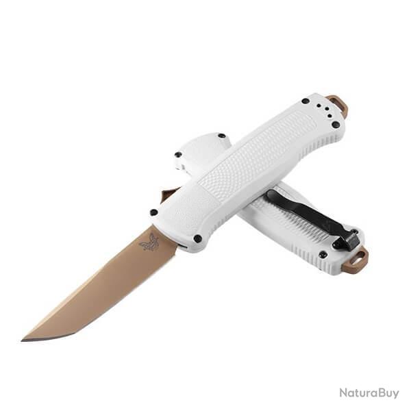 Couteau automatique Benchmade Shootout Ivory