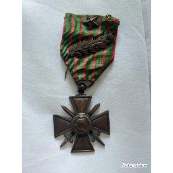 Medaille croix de guerre - France - WW1