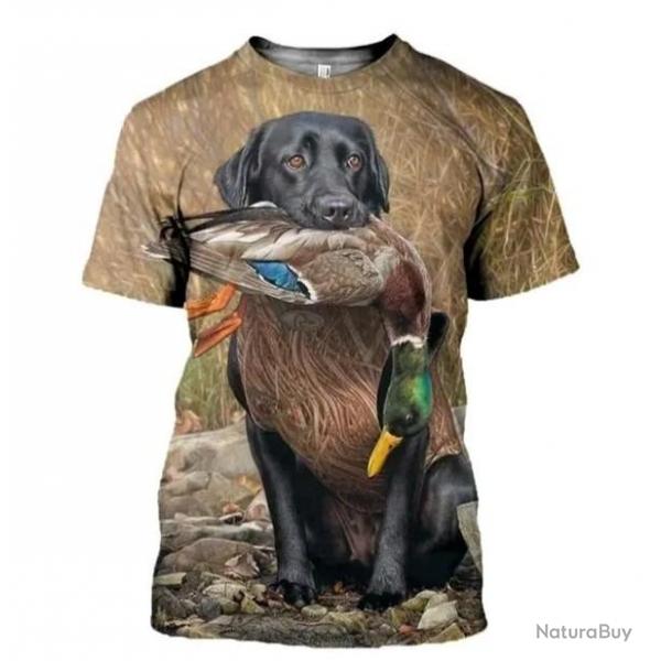 !!! SUPER PROMO !!! Tee-shirt raliste chasse. Canard    taille de S  6XL n13