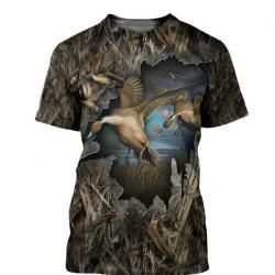 !!! SUPER PROMO !!! Tee-shirt réaliste chasse. Canard    taille de S à 6XL n°15