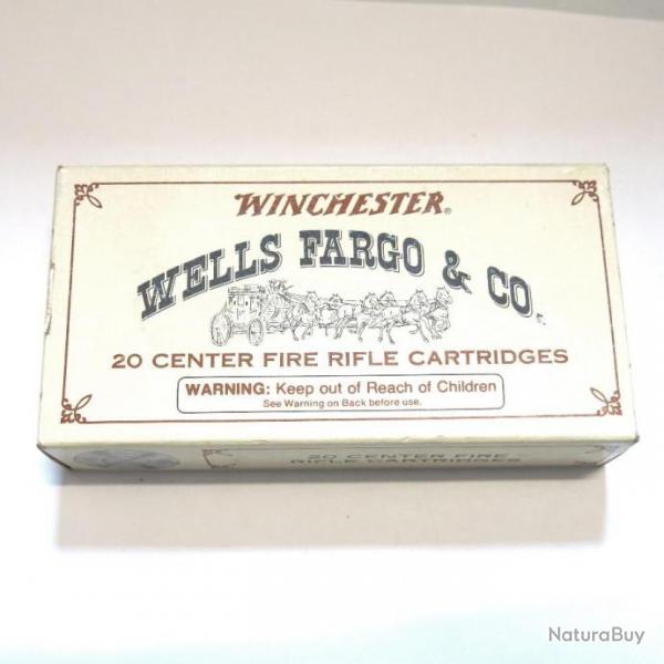 Boite pleine de cartouches 30-30 Winchester commemorative Wells Fargo