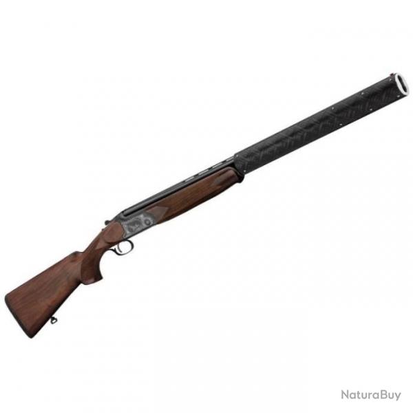 ENCHERE 1€ ! Fusil de chasse superposé Country avec modérateur de son - Cal. 12/76 - 83.5 cm - 12/76