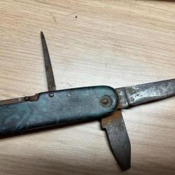 couteau le classique 619 de poche vintage tire bouchons cassé couteau pliants classique