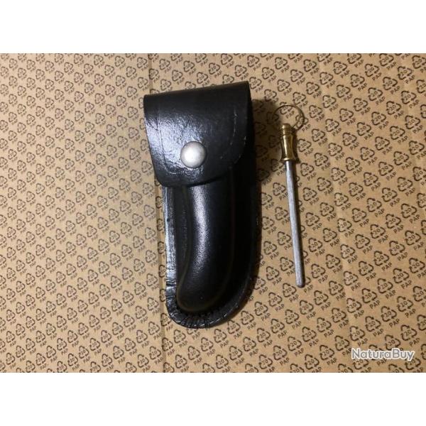 Étui Rigide Vintage RedHead Pour Fusil De Chasse – 30 Pouces, Cuir, Doublure Feutre – Occasion
