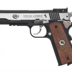 Pistolet SP Combat Classic Dark Ops CO2 4.5mm Colt