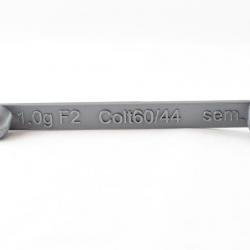 COLT 1860 : 1 Double-Dosette "Galt Sons" Poudre Noire/Semoule graduée pour calibre 44