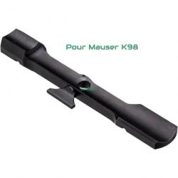 Embase Dentler Basis® simple pour Mauser K98 , livré sans les percages