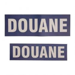PRECO : BADGES / BANDEAUX RETRO-REFLECHISSANT (1 PETIT + 1 GRAND MODELE) - DOUANE