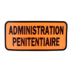 PRECO : BRASSARD EN GOMME ORANGE FLUORESCENT - ADMINISTRATION PENITENTIAIRE
