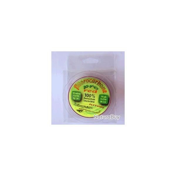 FIL DENIRAM FLUOROCARBONE PRO ROUGE 20/100