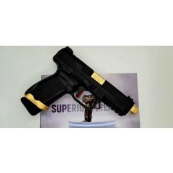 CANIK TP9 VARIATION  Co2 et GAZ CUSTOM VARIATION PNA FULL GOLD ET SIGHT PHOSPHO BY PNA!