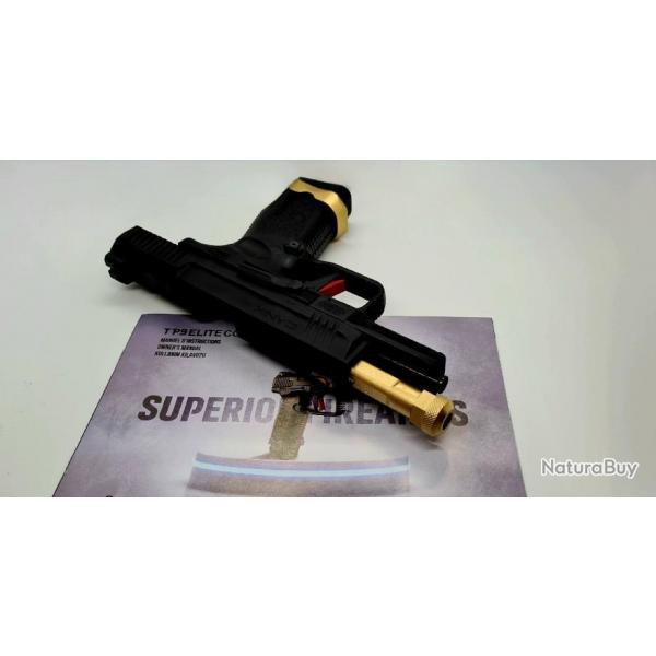 OFFRE FLASH DERNIER JOUR! CANIK TP9 CUSTOM VARIATION PNA GOLD ET SIGHT PHOSPHORESCENT BY PNA