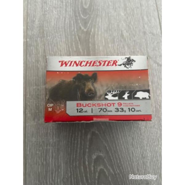 90 cartouches Winchester calibre 12