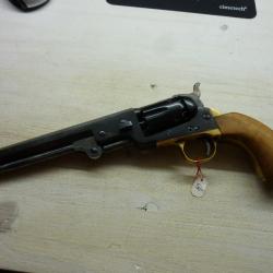 Revolver Colt 1851 - Barillet cannelé - Fabrication EUROARMS - Calibre 36 - Année 1973