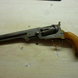 Revolver Colt 1851 - Barillet cannelé - EUROARMS - Calibre 36 - Année 1975 - Finition antique
