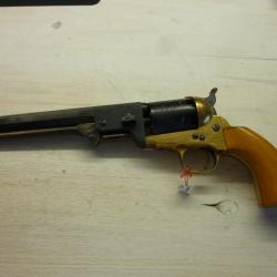 Revolver Colt 1851 confédéré - Fabrication EUROARMS - Calibre 36 - Année 1975 - Gravé