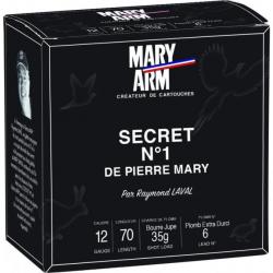 Cartouches Mary Arm Secret N°1 35 BJ - Cal. 12 x1 boite