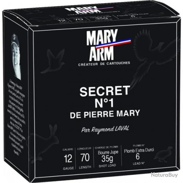 Cartouches Mary Arm Secret N1 35 BJ - Cal. 12 x1 boite